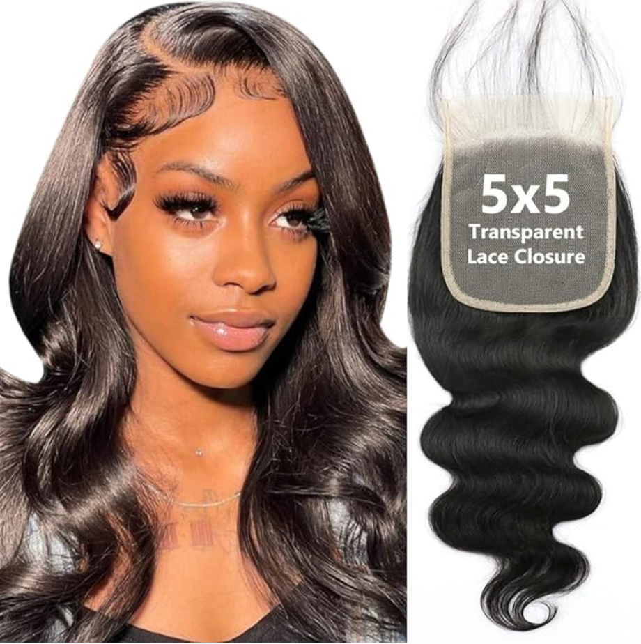 1B BODY WAVE 5X5 HD CLOSURE